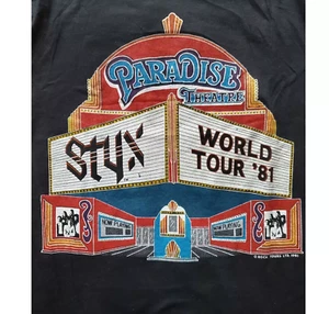 STYX NEUWERTIG Paradise Theatre Live Tour 1981 T-Shirt volle Größe S-5XL - Bild 1 von 3