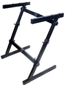 ProX X-ZSTN Supporto Z pieghevole regolabile per tastiere o mixer DJ NUOVO - Foto 1 di 24
