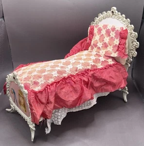 Vintage 1965 Barbie Doll Skipper Suzy Goose Jeweled Bed Bedding Pillow - Picture 1 of 24