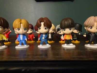 McDonalds Tiny Tan BTS Happy Meal Figures 22 Total Toys 2025!! - Image 1 of 4