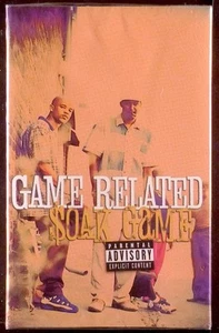Game Related – Soak Game CASSETTE GANGSTA RAP 1996 SEALED OOP - Picture 1 of 2