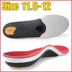 Ortheseneinlagen Semi-Ridgid Fußgewölbestütze Plantarfasziitis Fersensporn UK 11,5-12 - Bild 1 von 5