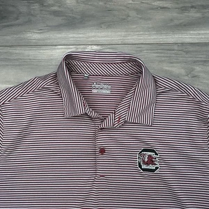 Under Armour South Carolina Gamecocks Heatgear Polo a righe da uomo 2XL - Foto 1 di 6