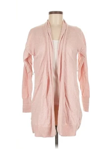 Lululemon Cardigan Cashlu Sweater Knit Open Wrap XS/S Pale Pink Cashmere Blend - Picture 1 of 18