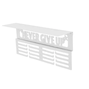 Weißer Medaillenaufhänger mit Regal - Einfach zu Installierendes Trophäenre2341 - Bild 1 von 6