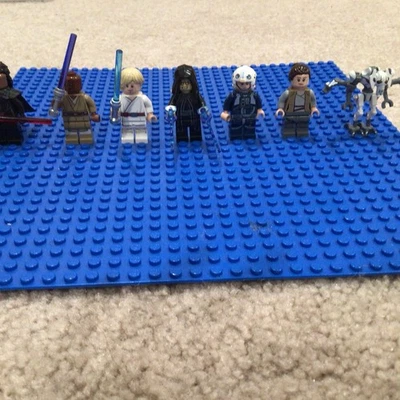 Lote 7x Minifiguras de Star Wars ¡Raras! General Grevious, Palpatine ¡y más! Foto 1 de 3