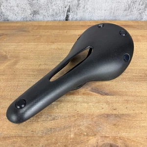 Brooks C15 Carved 140mm 7x7mm Stahlschienen Fahrradsattel 434g UVP 155€ - Bild 1 von 7