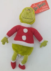 VTG 1999 Hallmark Cards Dr Suess Grinch Plush 9" NWT - Picture 1 of 2