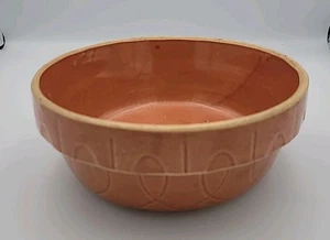 Vintage Watt Keramik Ofengeschirr Nr. 8 braun Steinzeug Rührschüssel Made in USA - Bild 1 von 6