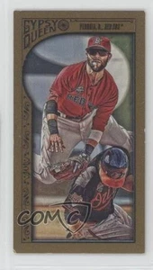 2015 Topps Gypsy Queen Minis Gold/99 Dustin Pedroia #343 - Imagen 1 de 3