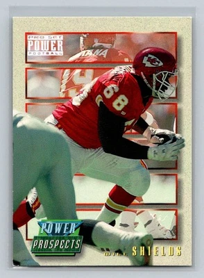 1993 Pro Set Power Update - Power Prospects #PP54 Will Shields Chiefs - Image 1 of 2