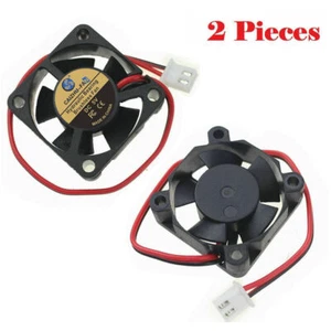 2PCS 30mm Lüfter Gehäuselüfter 5V 12V 24V für PC Computer 30x30x10mm leise FAN - Afbeelding 1 van 5