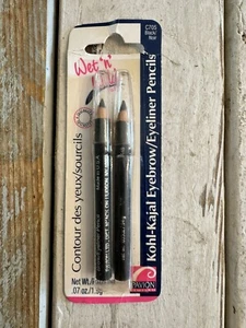 Lápiz delineador de ojos vintage Wet n Wild Kohl-Karla paquete de 2 hechos en EE. UU. - Imagen 1 de 7