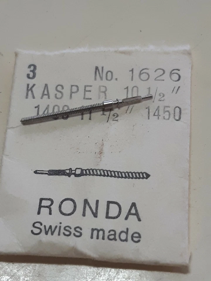 Kasper   1450 Winding Stem X 1 Swiss Made Old New Stock Free Post - Image 1 of 1
