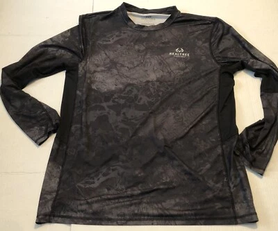 Camisa de pesca REALTREE para hombre talla L elástica manga larga 53125S50C Foto 1 de 4
