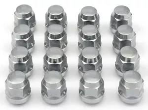 Alu Radmuttern (16) Chrom 12x1,5 mm Gewinderadius Sitz 19 mm Sechskant - Bild 1 von 1