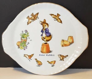 Plato Peter Rabbit 7" x 8" The World of Beatrix Potter 2002 Frederick Warne & Co - Imagen 1 de 9