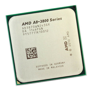 AMD A8-Series A8-3870K AD3870WNZ43GX Quad-Core 3.0 GHz Socket FM1 CPU Processor