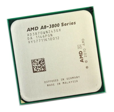 AMD A8-Series A8-3870K AD3870WNZ43GX Quad-Core 3.0 GHz Socket FM1 CPU Processor - Image 1 of 3