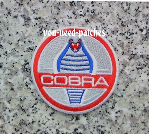 Ford Shelby Cobra Mustang Logo Patch muscle car emblem patches sew on embroidery - Bild 1 von 1