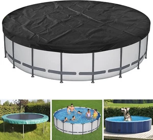 Pool Cover 24 FT Round, Solar Pool Cover for Above Ground Pool, Hot Tub Cover... - Picture 1 of 5