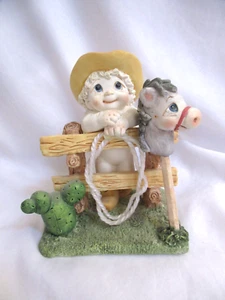 Dreamsicles Club Saddle Up 11066 Cast Art Signed Kristin 1999 EUC - Picture 1 of 7