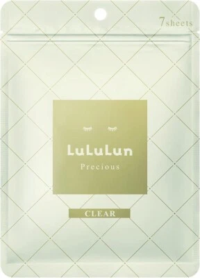 LuLuLun Precious White Clear Face Mask, 7 sheets, Fragrance Free - Image 1 of 4