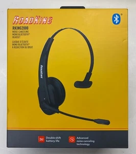 RoadKing RKING2000 Noise-Canceling Mono Bluetooth Headset - Picture 1 of 4