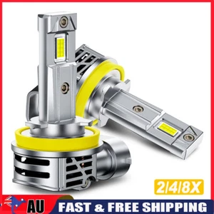 2/4/8x AUXITO H8 H9 H11 LED Headlight Bulbs Car Hi/Lo Beam White Replace Halogen - Picture 1 of 14