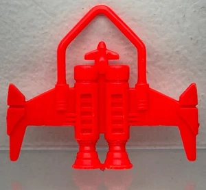 Vintage 1985 ARCO Robot Zone Jet Pack Backpack Accessory Jetpack Red Compu Force - Picture 1 of 2