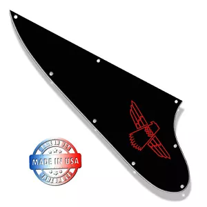 Neu 3-lagig B/W/B Schlagbrett für OPTION 4 Epiphone Thunderbird Bass + ROTES Aufkleber - Bild 1 von 7