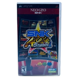 SNK Arcade Classics Vol. 1 (Sony PSP, 2008) CIB Juego Completo Probado con Manual - Imagen 1 de 4
