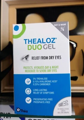 HYCOSAN 3 x Thea Thealoz Duo Gel Single Dose Vials - 3 Packs of 30 gel UD