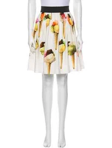 Dolce und Gabbana Rock Gelato Print Knielang L/10/46 IT - Bild 1 von 3
