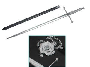 Kasumi Yoshizawa Cosplay Halloween Accessory 41 In Weapon Sword with Rose Prop - Picture 1 of 5