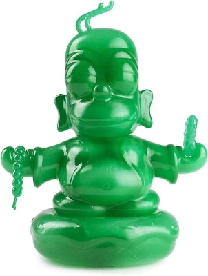 Jade Homer Buddha 3" Mini Vinyl Figure Kidrobot The Simpsons IamRetro Exclusive - Image 1 of 4