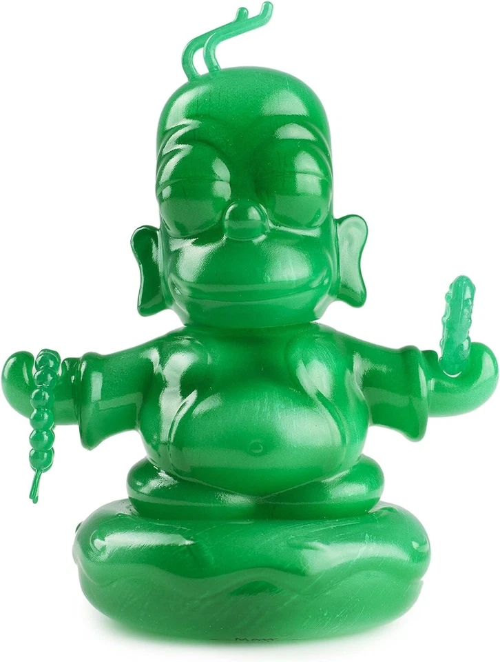 Mini Figura Vinilo Jade Homer Buda 3" Kidrobot Los Simpson Exclusivo IamRetro Foto 1 de 4