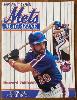 NEW YORK METS v LOS ANGELES DODGERS - 5/11-13/1990 Game Program - AUTHENTIC - Image 1 of 2