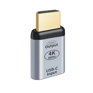 USB 3.1 Gen 2 Connect USB-C Type C Female To HDMI 2.0 Male Adapter 4K@60HZ Video - Picture 1 of 5