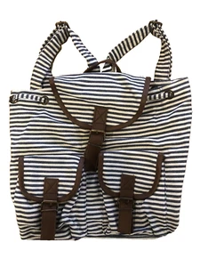 Rucksack Damenrucksack bpc blau braun NEU - Picture 1 of 3