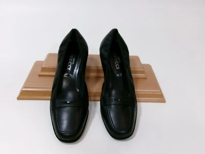 Mujer Sesto Meucci Negro Cuero Suave Guante Calce Zapatos Talla 8 M Nunca Usados ITALIA Foto 1 de 4