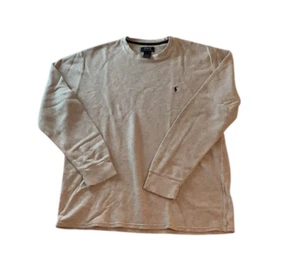 Polo Ralph Lauren Tejido Gofre Térmico Manga Larga Pullover Suéter Talla 2XL - Imagen 1 de 8