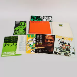 1970s Chicago Cougars WHA Collection (14) - Picture 1 of 8