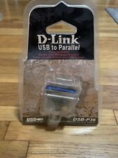 D-Link DSB-P36 USB to Parallel Printer Cable Adapter