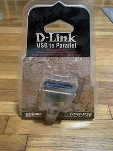 D-Link DSB-P36 USB zu Parallel Druckerkabel Adapter - Bild 1 von 6