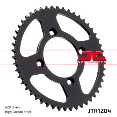 JT - 50 TOOTH REAR STEEL SPROCKET 428 CHAIN HONDA XR100R CRF100F CRF125F FB - Image 1 of 3
