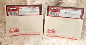 FAMILY TREE Vintage 604/605 Mr.Disk 5.25 HardDrive PC Ms-Dos Program Set SEALED! - Picture 1 of 8