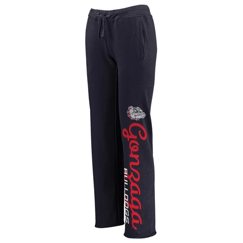 Women's Navy Gonzaga Bulldogs Cozy Fleece Sweatpants Cover