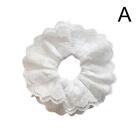 Ins Lolita Lace Scrunchies Flower Temperament Hair Ban Rope Gx Large Lace