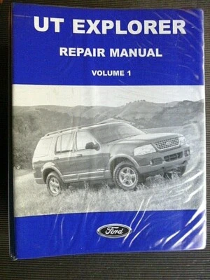 FORD  EXPLORER " UT " 8/2001 GENUINE REPAIR / SERVICE MANUAL vol.1 - image 1 of 4